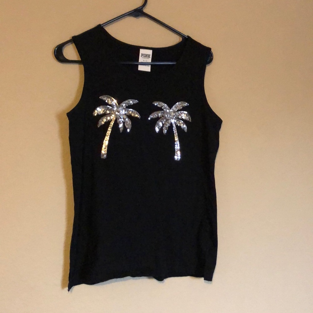 Victoria’s Secret Pink palm tree shirt